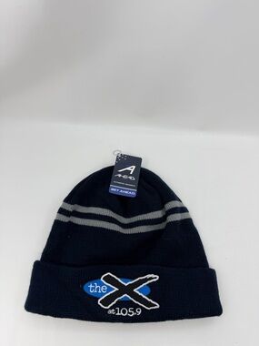 NWT AHEAD 105.9 The X Radio Home Of The Pittsburgh Penguins Beanie Hat Cap